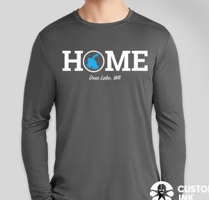SPF 50 Long-Sleeve Sun Shirt — Dark Smoke Gray (Pre-Order)